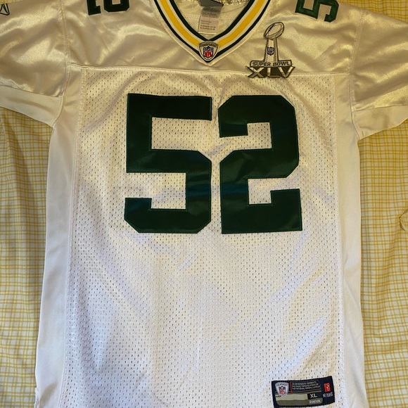 Clay Matthews #52 GBP Super Bowl Jersey - Picture 2 of 2